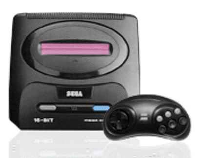 SEGA MegaDrive 2 (игровая 16-битная приставка) + Катриджи для SEGA meg
