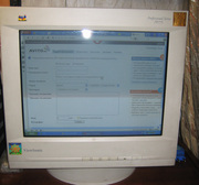 Монитор ЭЛТ ViewSonic 17 PF775 плоский,  прекрасно работает