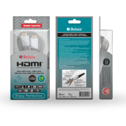 Кабель HDMI,  HDMI вилка - HDMI вилка в нейлоновой оплетке с ф/фильтрам